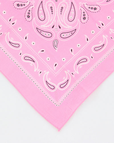 Pink Paisley Pattern Bandana