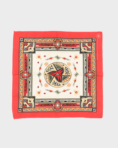 Red Pattern Bandana