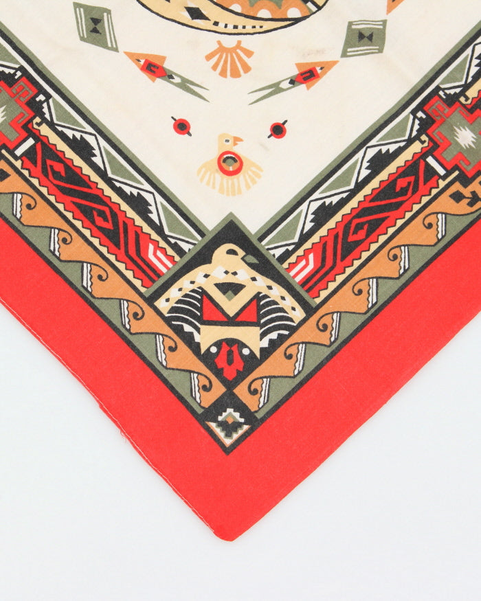 Red Pattern Bandana
