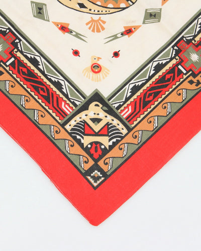 Red Pattern Bandana