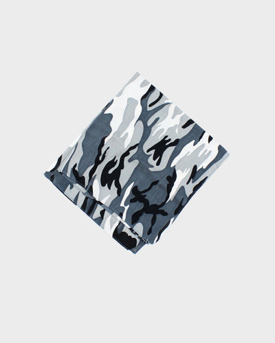 Grey Camouflage Bandana