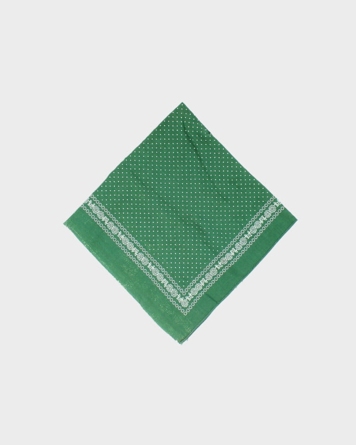 Green Pattern Bandana