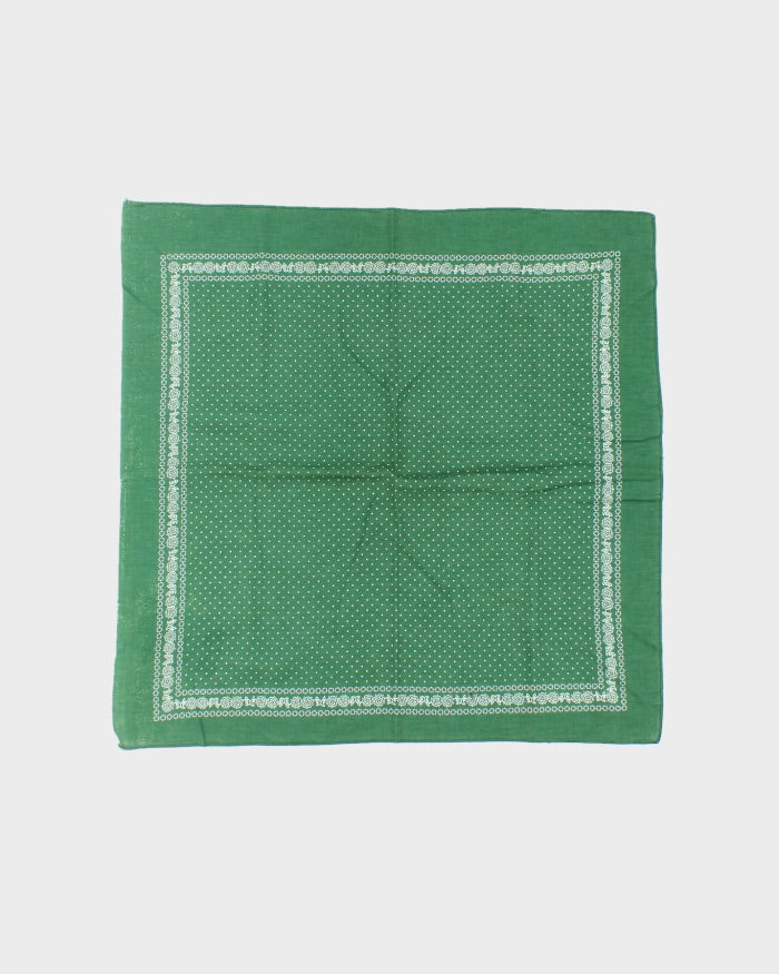 Green Pattern Bandana