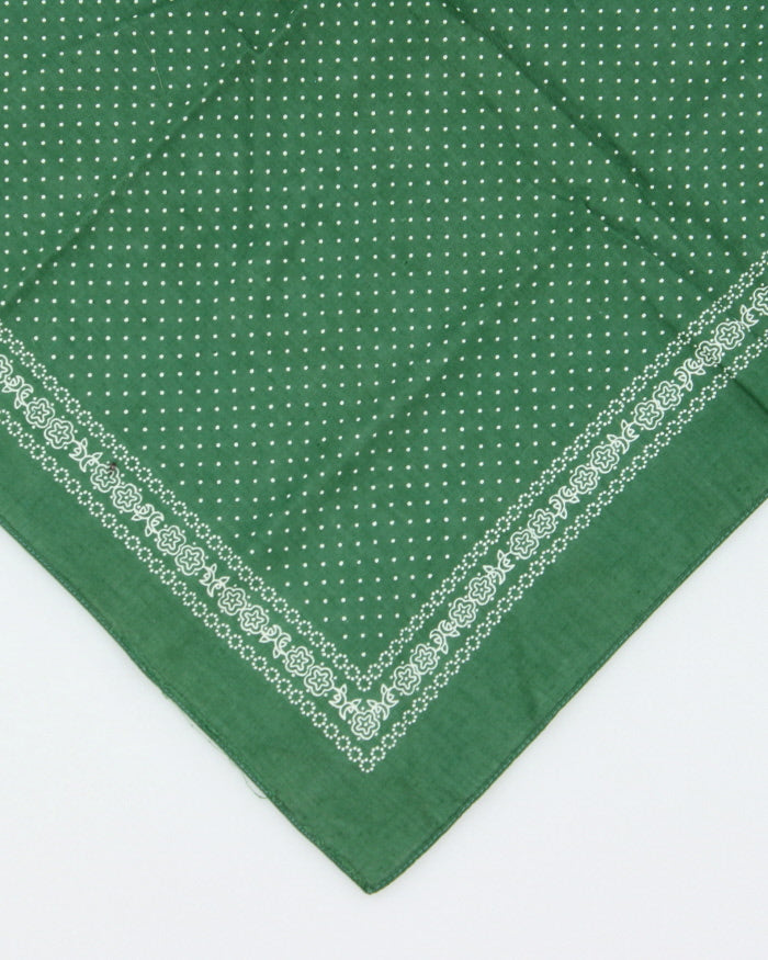 Green Pattern Bandana