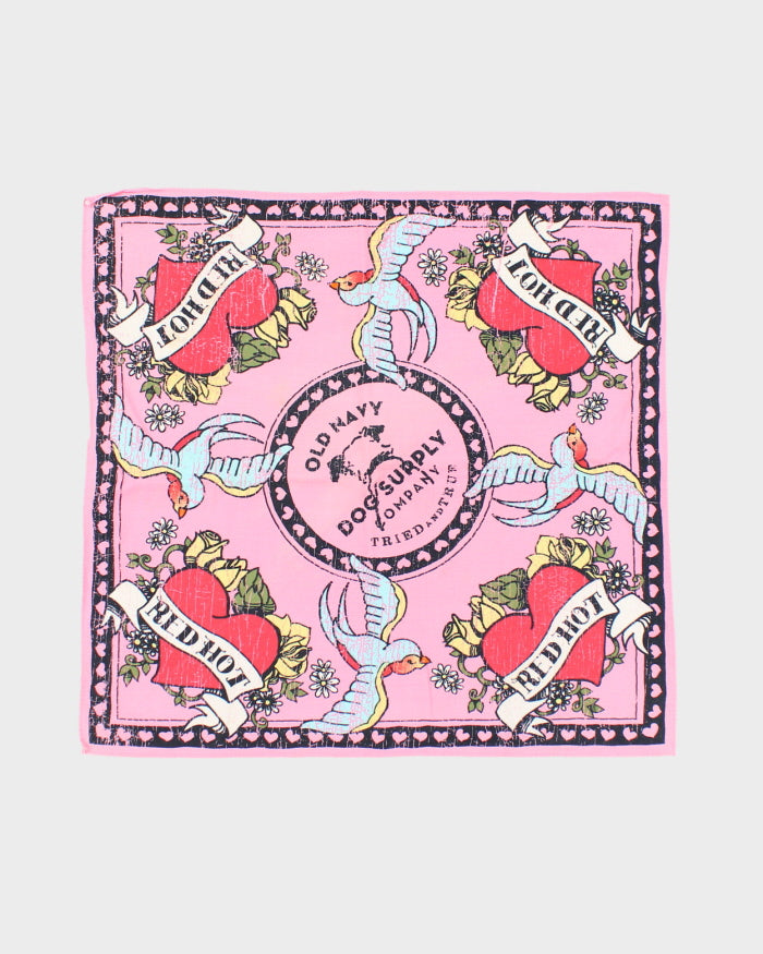 Old Navy Pink Red Hot Bandana
