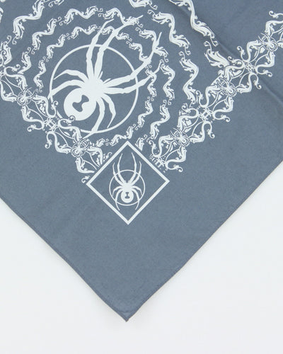 Grey Spider Bandana