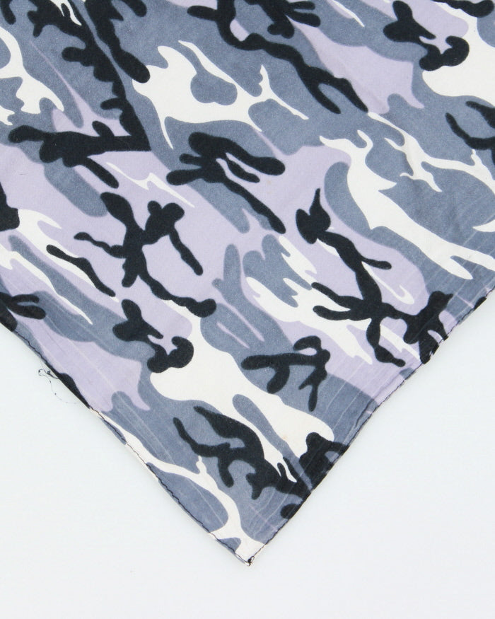 Camouflage Grey Bandana