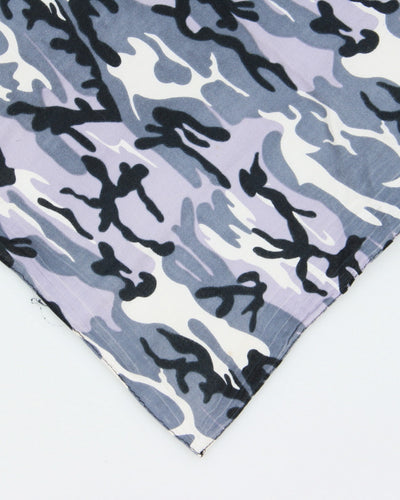 Camouflage Grey Bandana