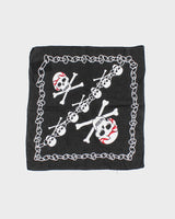 Black Skull &amp; Cross Bones Bandana