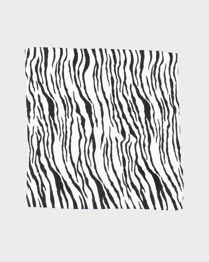 Zebra Print Bandana