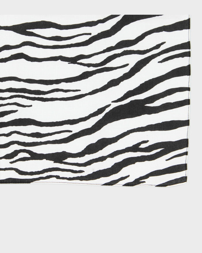 Zebra Print Bandana