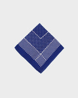 Polka Dot Navy Bandana
