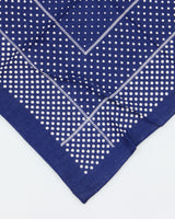 Polka Dot Navy Bandana