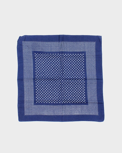 Navy Polka Dot Bandana