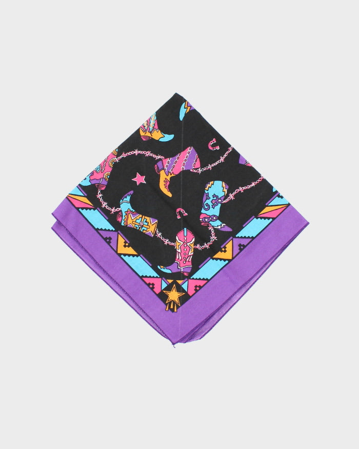 Cowboy Boot Western Bandana