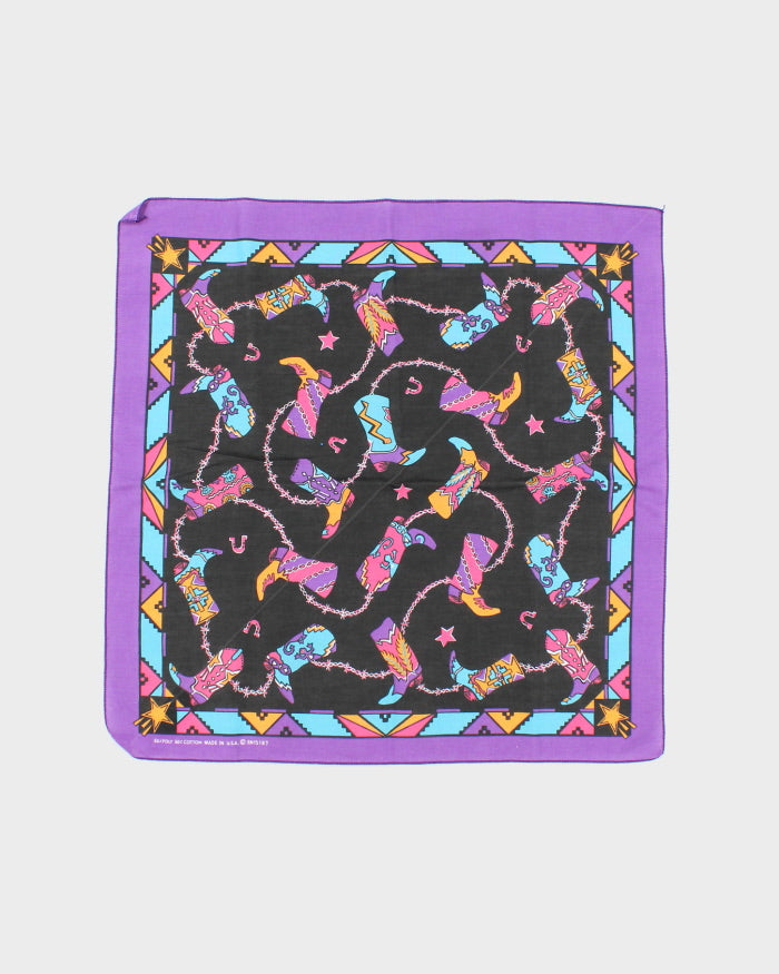 Cowboy Boot Western Bandana