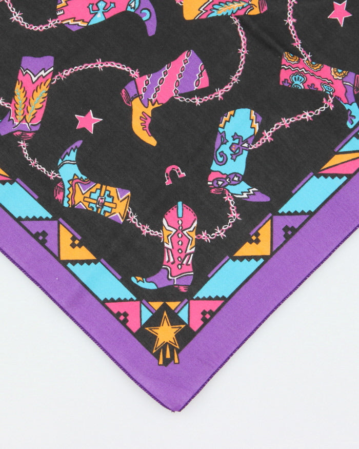 Cowboy Boot Western Bandana