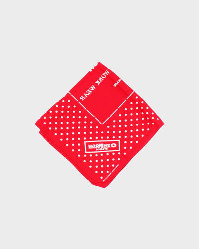 Osh Kosh Polka Dot Red Bandana