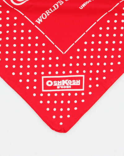 Osh Kosh Polka Dot Red Bandana