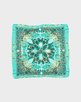 Green Tie-dye Paisley Patern Bandana