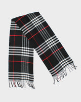 Vintage Checked Cashmere Scarf