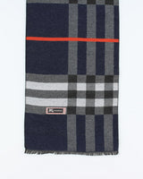Vintage Burberry Checked Silk Scarf