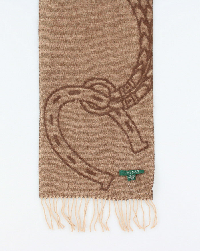 Vintage Ralph Lauren Wool Scarf