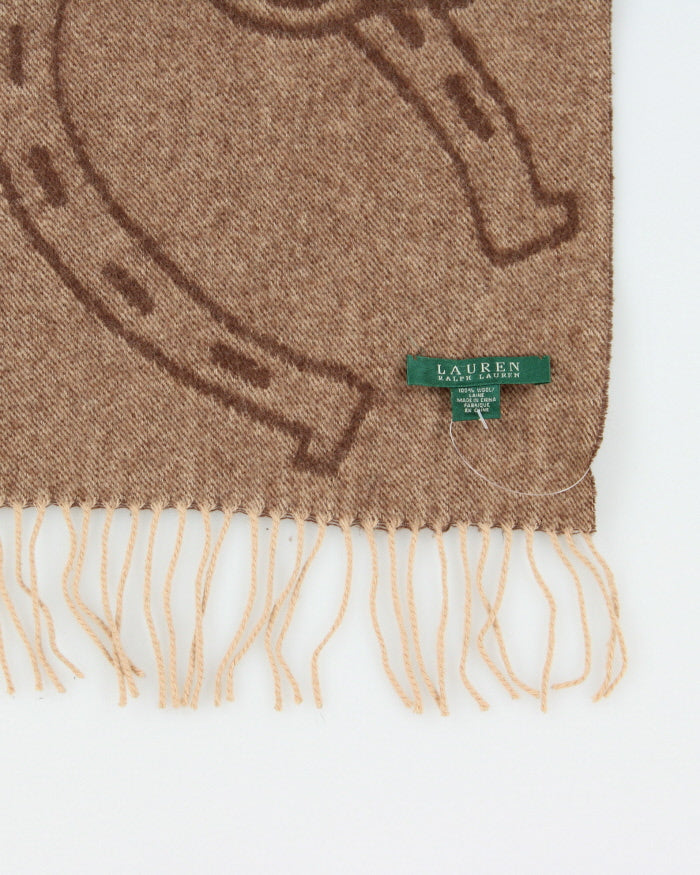 Vintage Ralph Lauren Wool Scarf