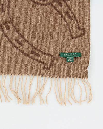 Vintage Ralph Lauren Wool Scarf