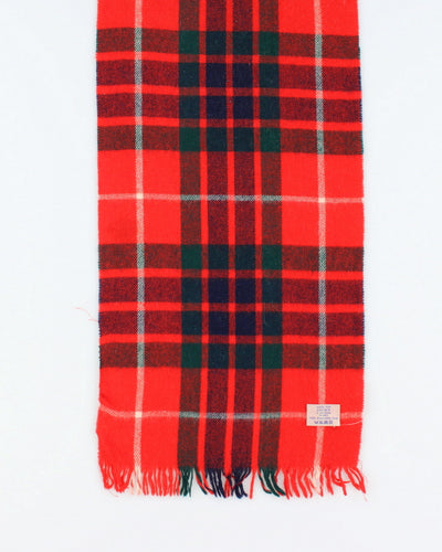 Vintage Eaton's Red Wool Scarf
