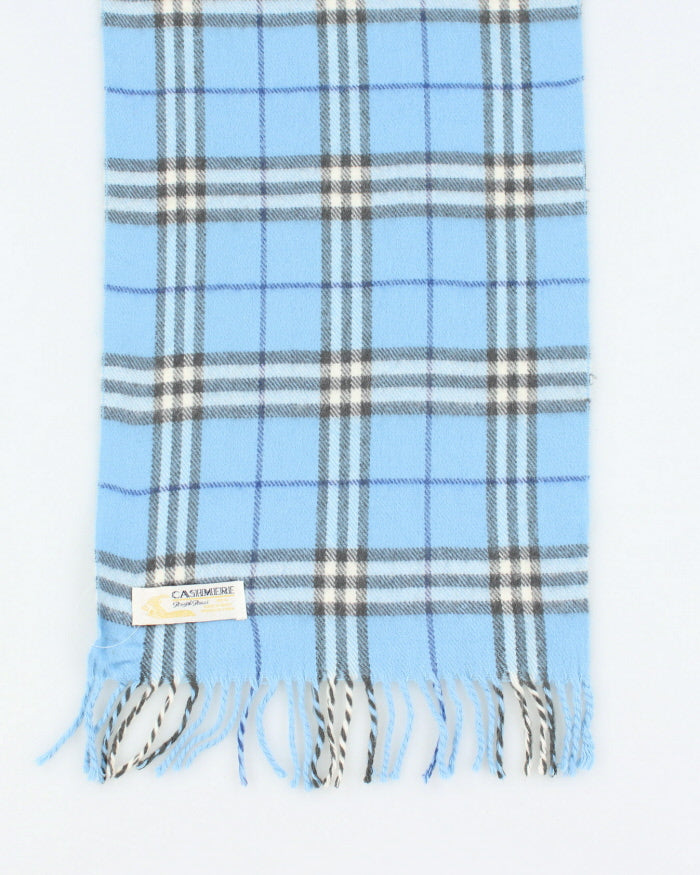 Vintage Royal Rossi Checked Cashmere Scarf