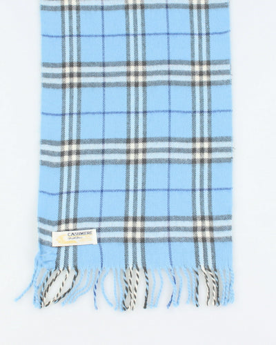 Vintage Royal Rossi Checked Cashmere Scarf