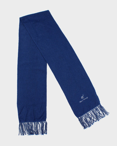 Vintage Alpaca Company Blue Scarf