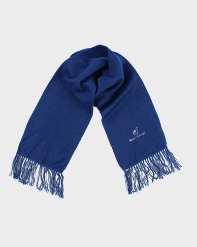 Vintage Alpaca Company Blue Scarf