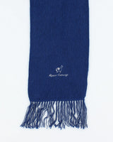 Vintage Alpaca Company Blue Scarf