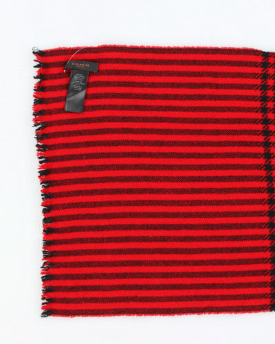 Coach Wool & Cashmere Scarf