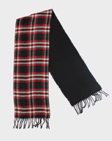 Chaps Checked Tassel Scarf