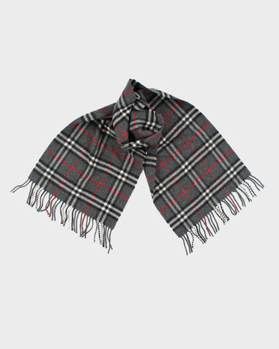 Vintage Burberry Cashmere Scarf