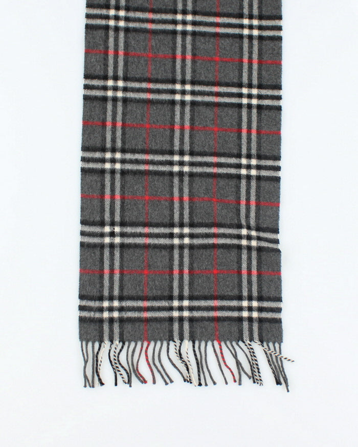 Vintage Burberry Cashmere Scarf