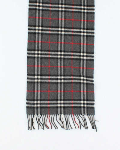 Vintage Burberry Cashmere Scarf