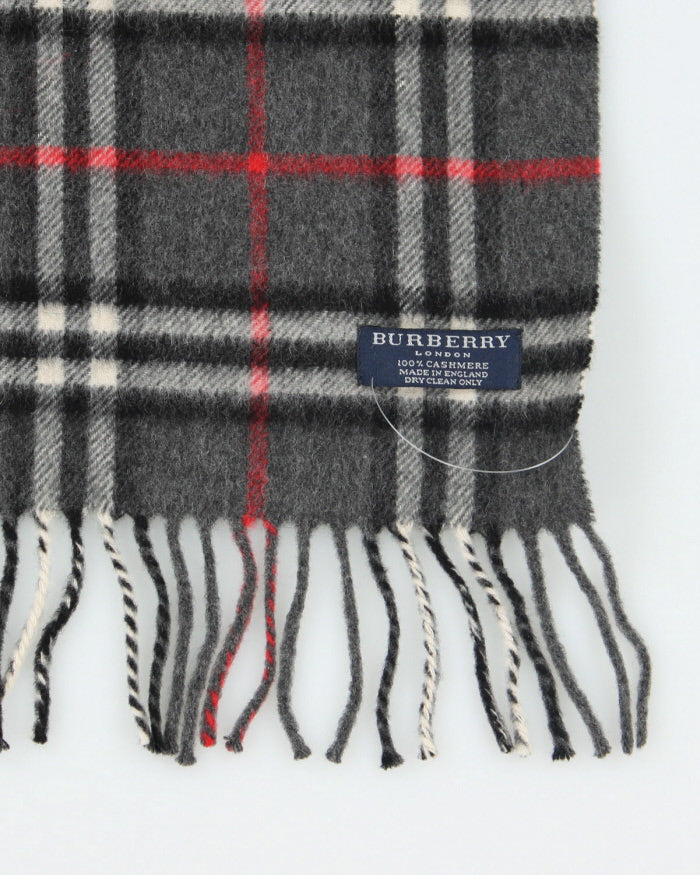 Vintage Burberry Cashmere Scarf