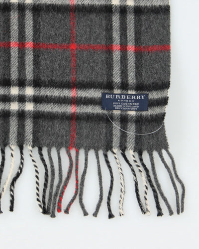 Vintage Burberry Cashmere Scarf
