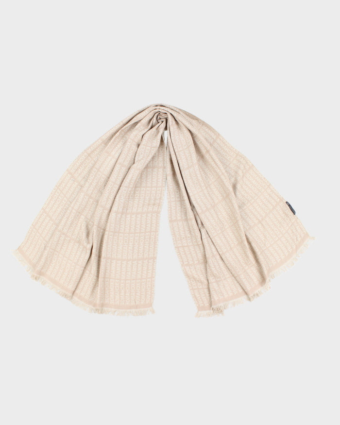 Armani Exchange Monogram Scarf