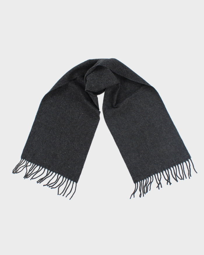 Chaps Grey Wool Blend Scarf
