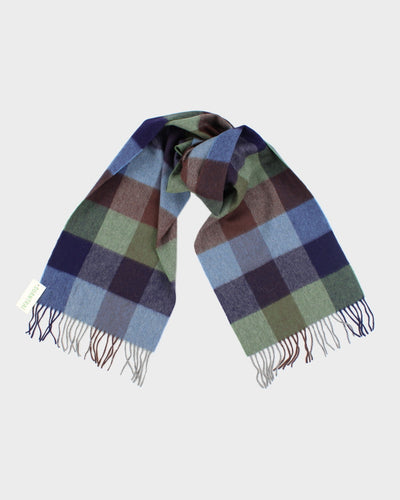 Deadstock Suantrai Wool Checked Scarf