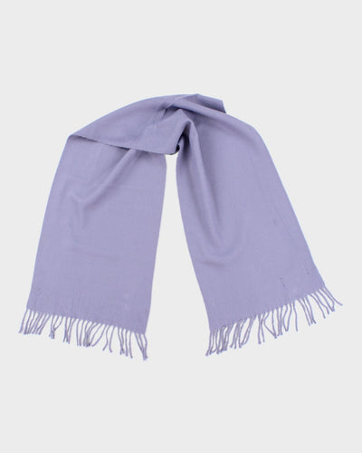 Vintage Royal Rossi Purple Cashmere Scarf