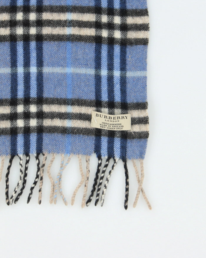 Vintage Burberry Cashmere Scarf