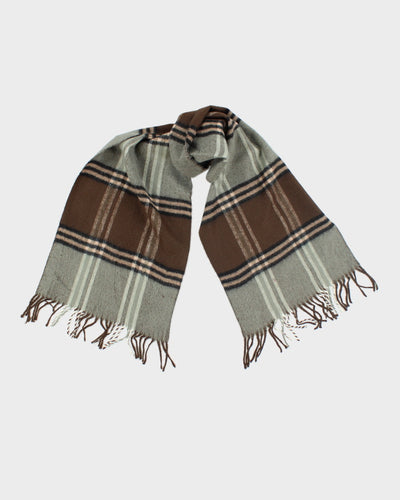 Vintage Royal Rossi Cashmere Checked Scarf