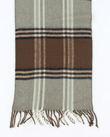 Vintage Royal Rossi Cashmere Checked Scarf