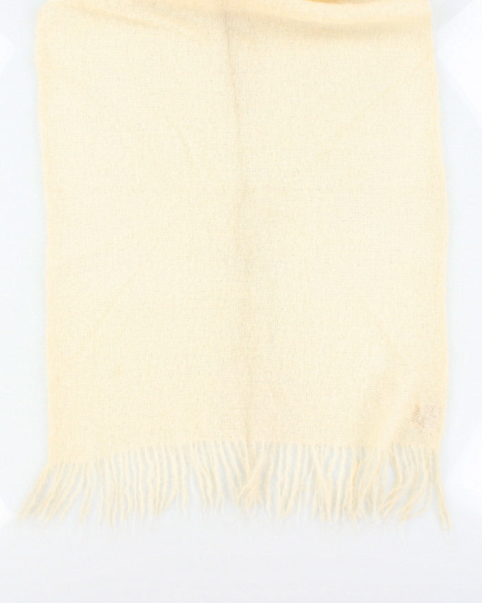 Vintage Andrew Stewart Mohair &amp; Wool Scarf Shawl